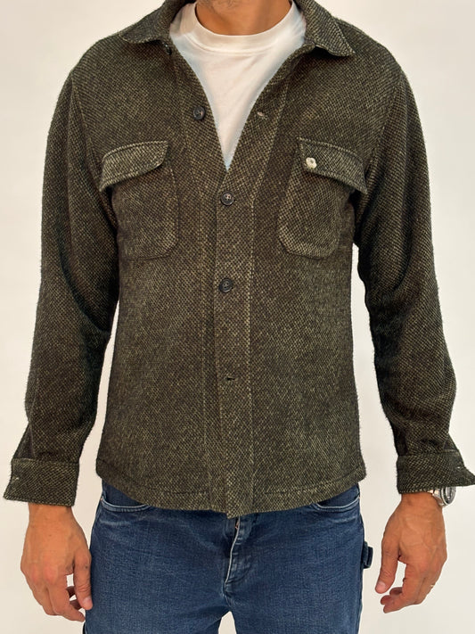 ALamura field jacket fustagno VERDE