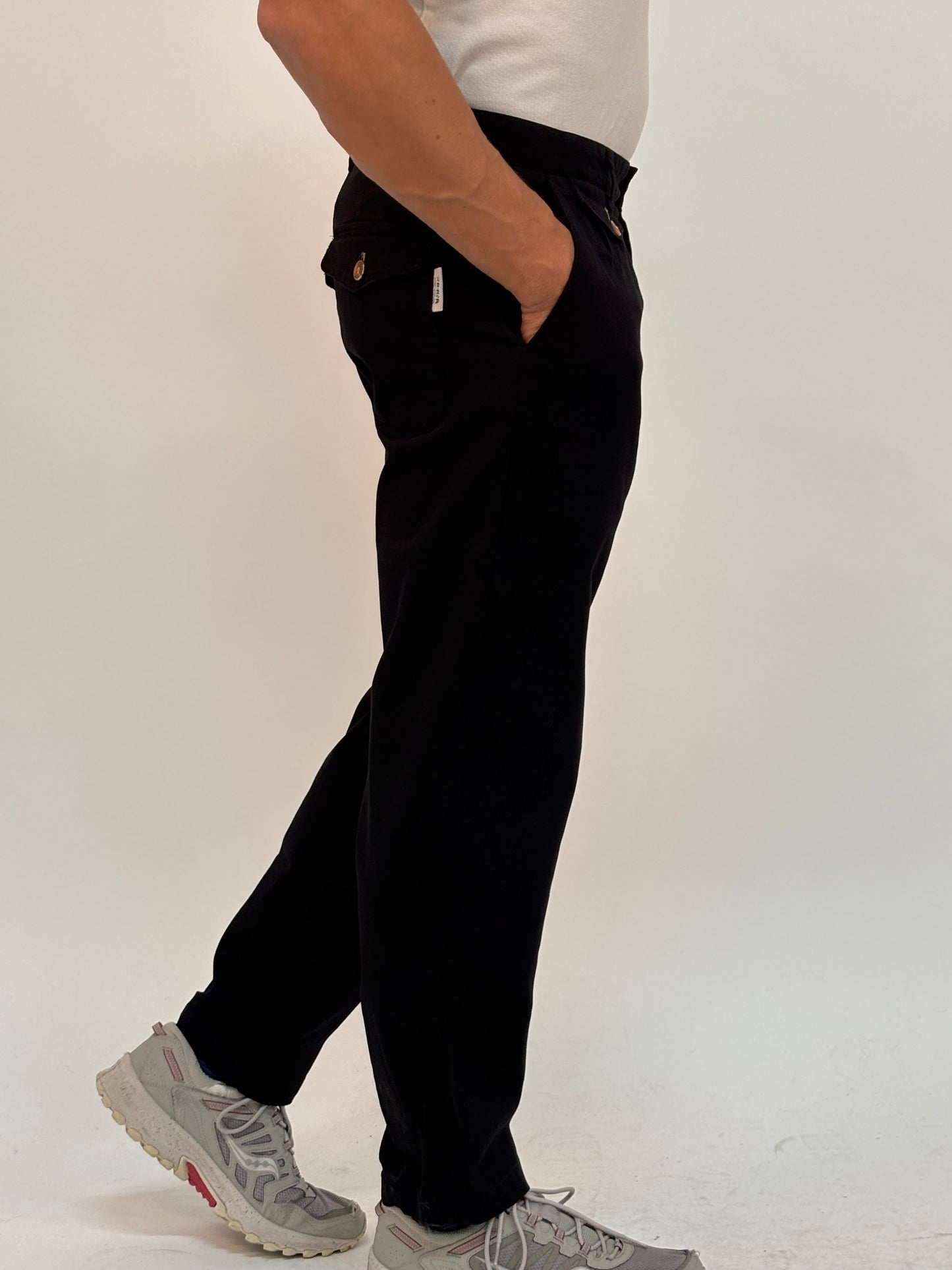 Berna Pantalone con pence NERO