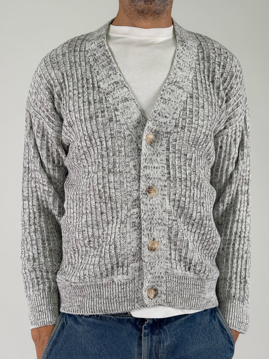Seinse Cardigan ml melange MARRONE/BIANCO