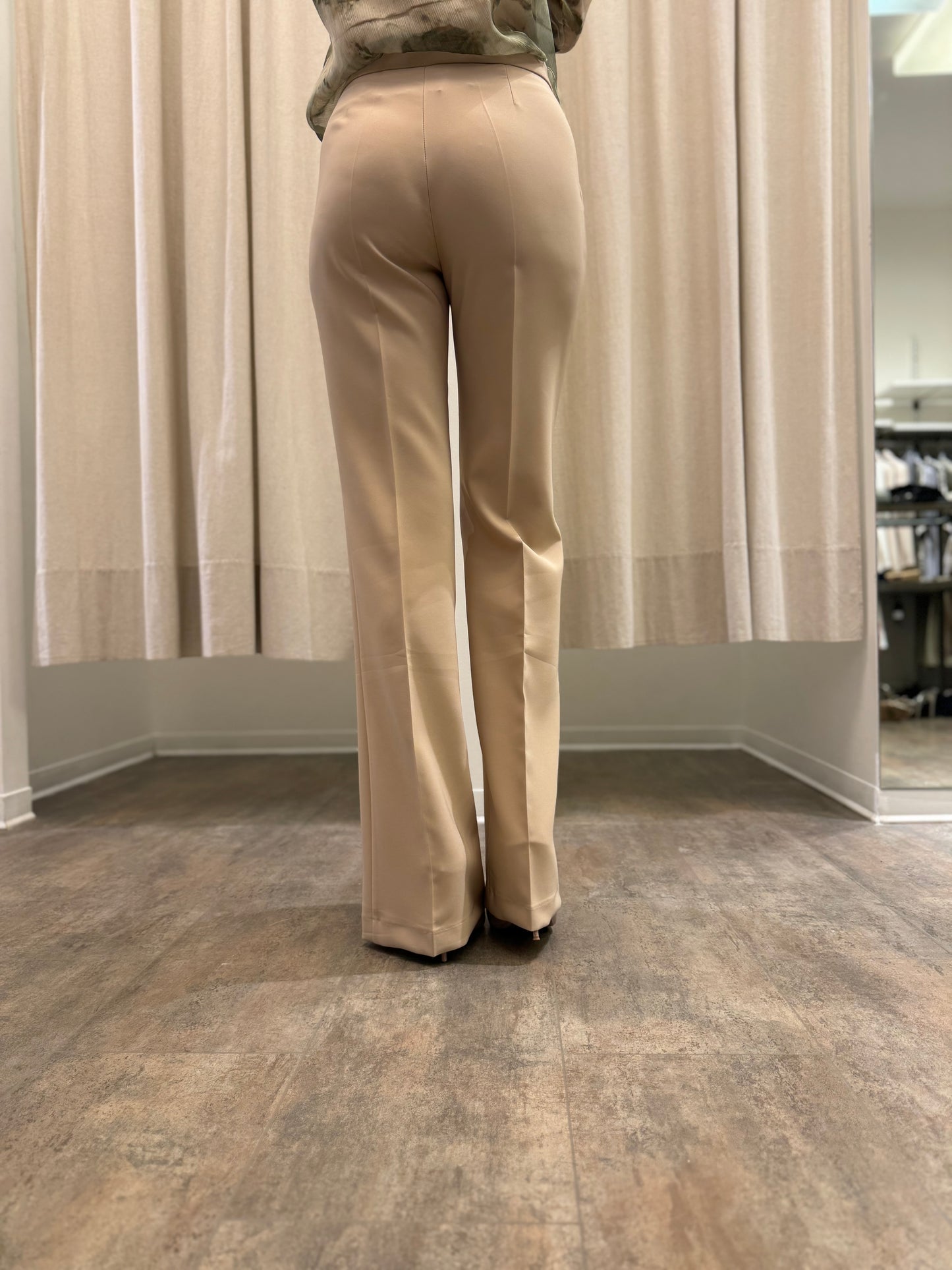 Eco Pantalone a zampa BEIGE