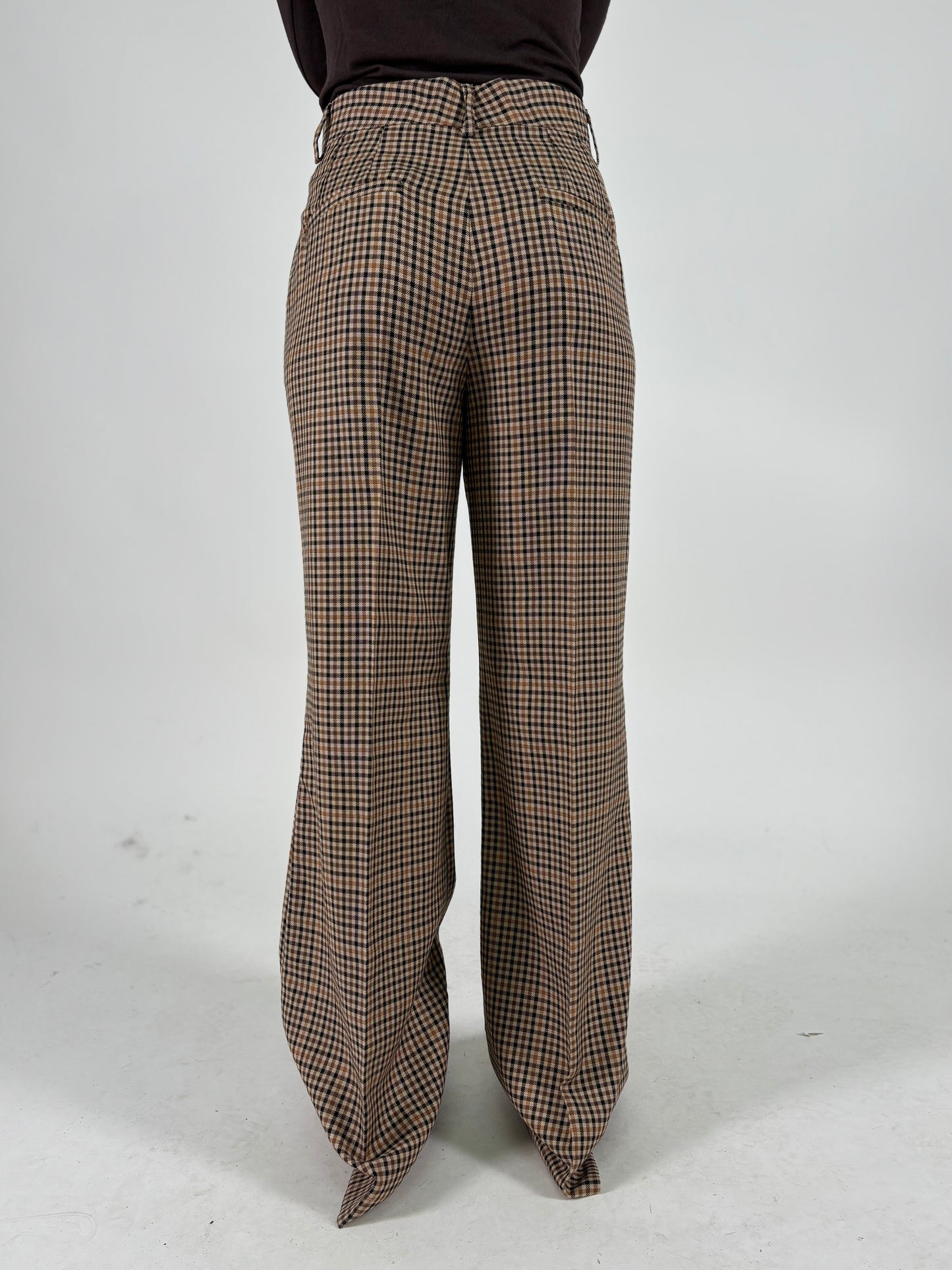 DIXIE pantalone scacchi 1880 MORO