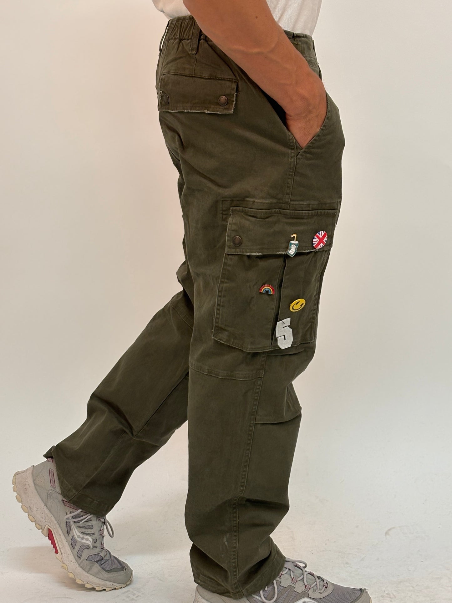 Berna Pantalone cargo  MILITARE