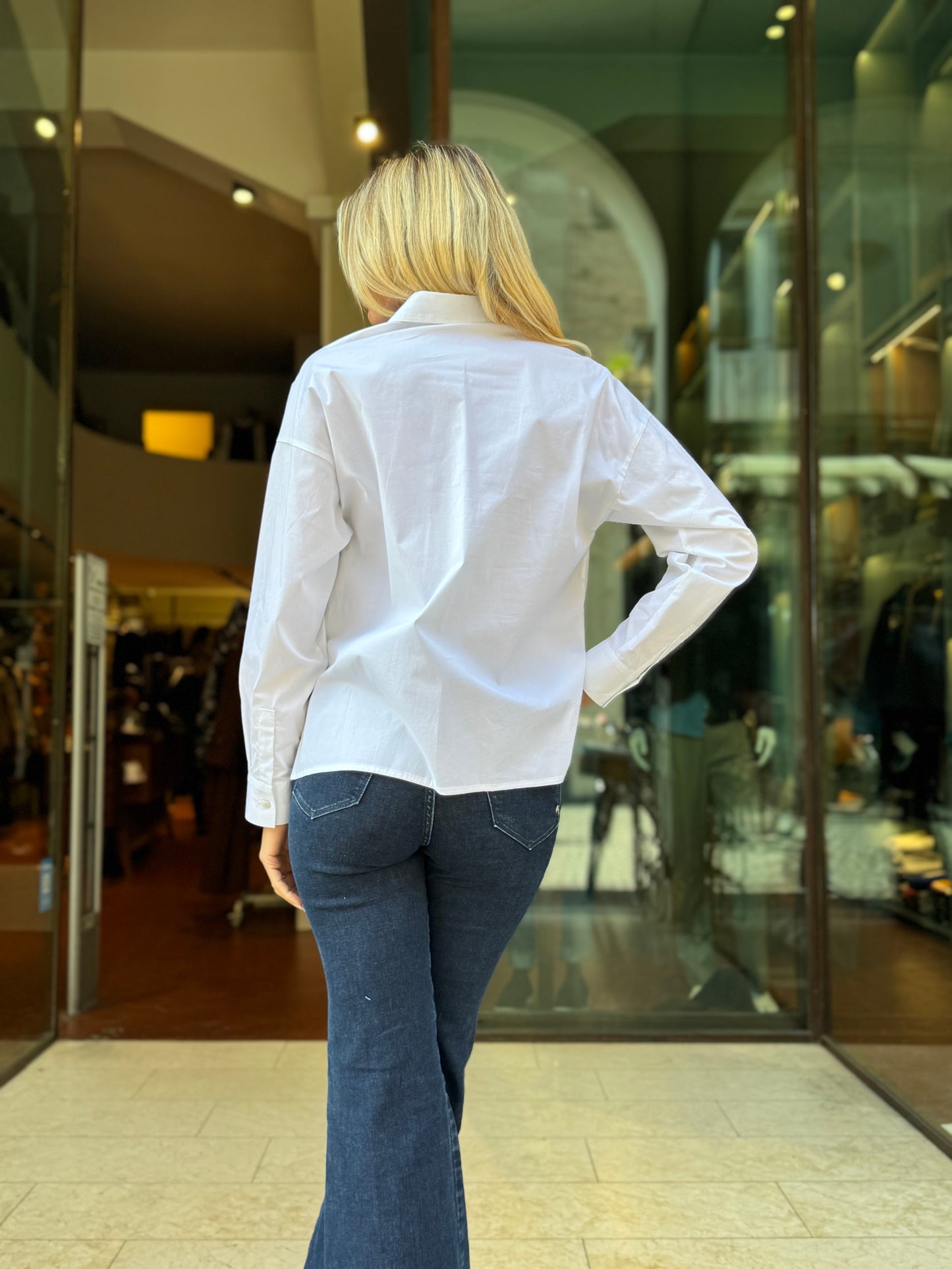 Mercì Camicia ml over BIANCO