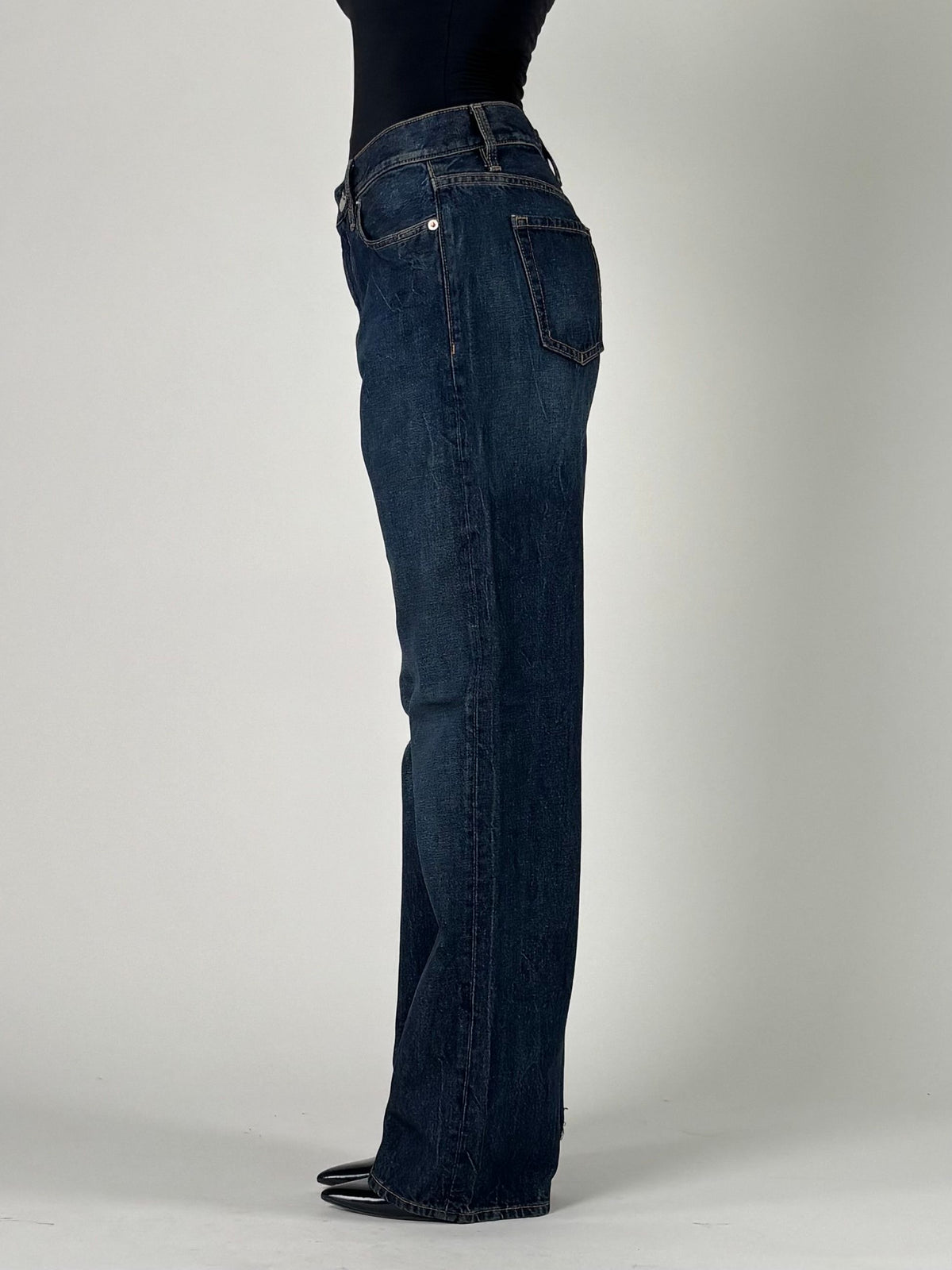 Jeans gamba dritta