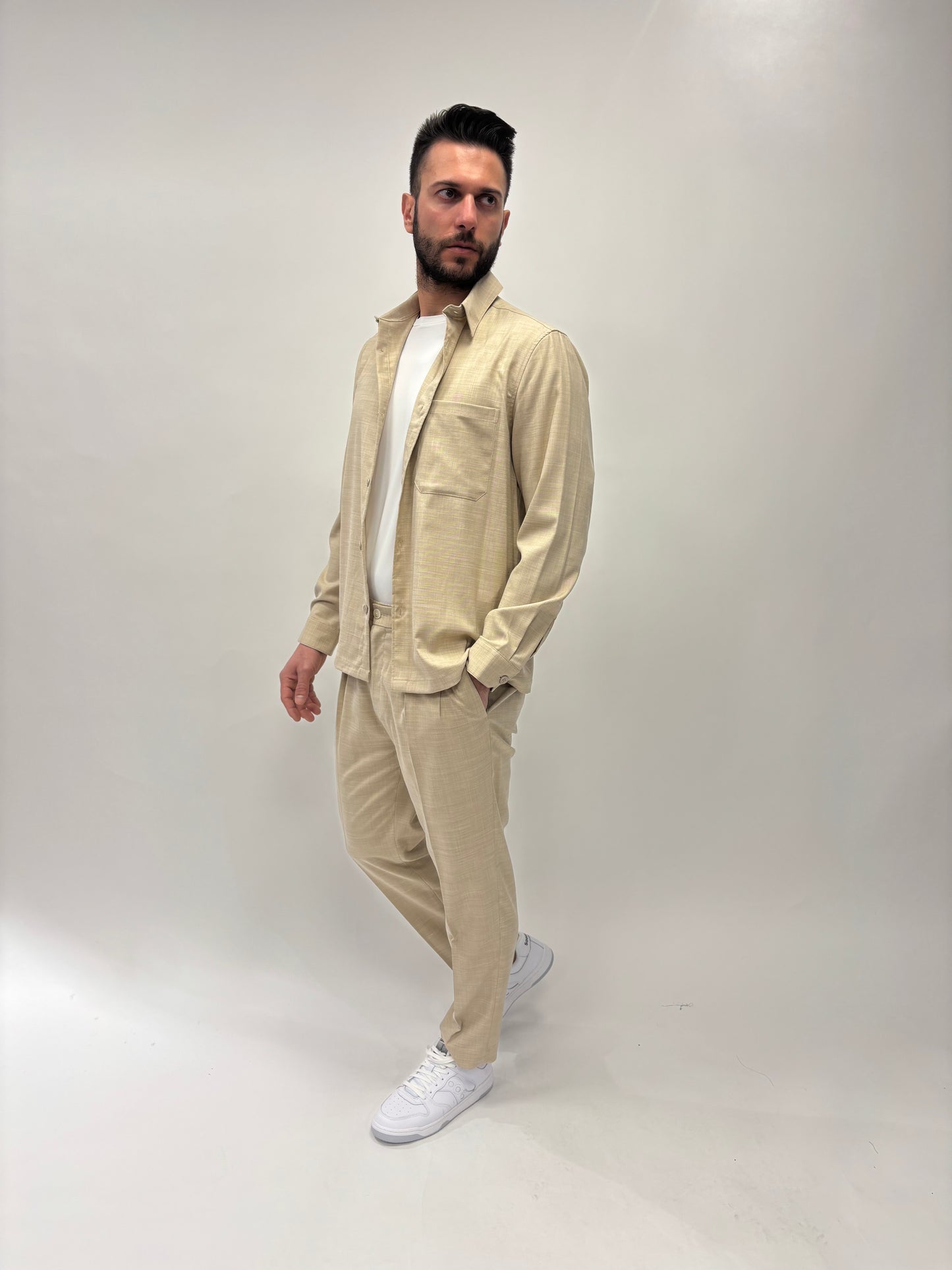 Seinse Pantalone con pences BEIGE