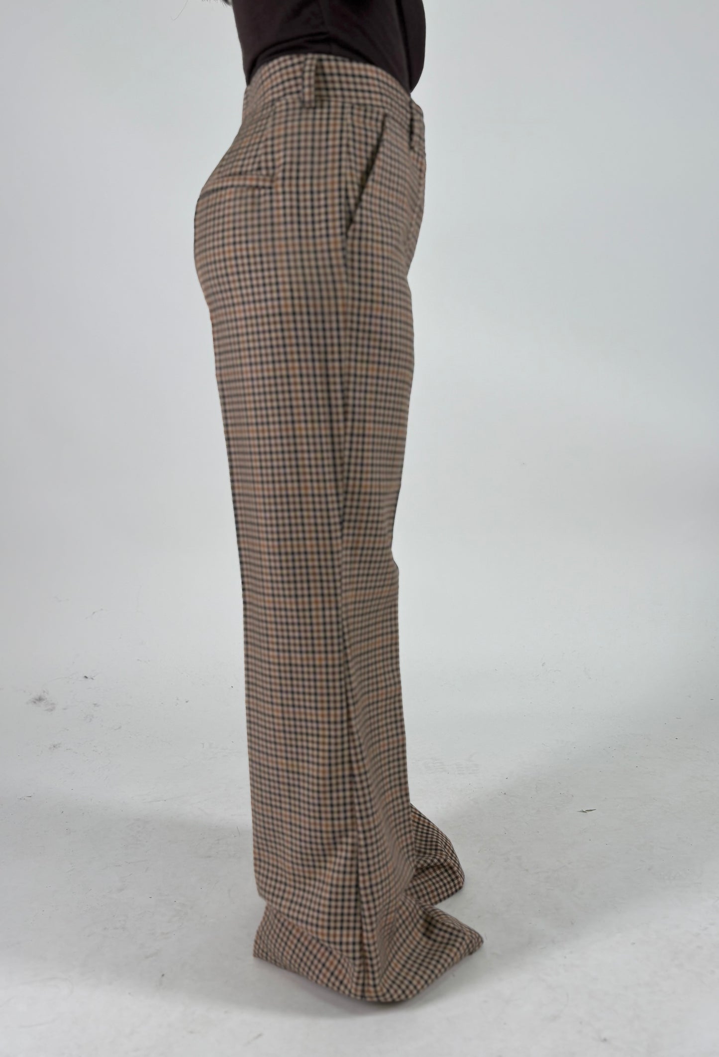 DIXIE pantalone scacchi 1880 MORO