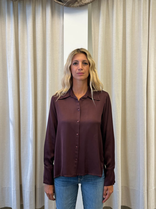 Eco Camicia raso BORDEAUX