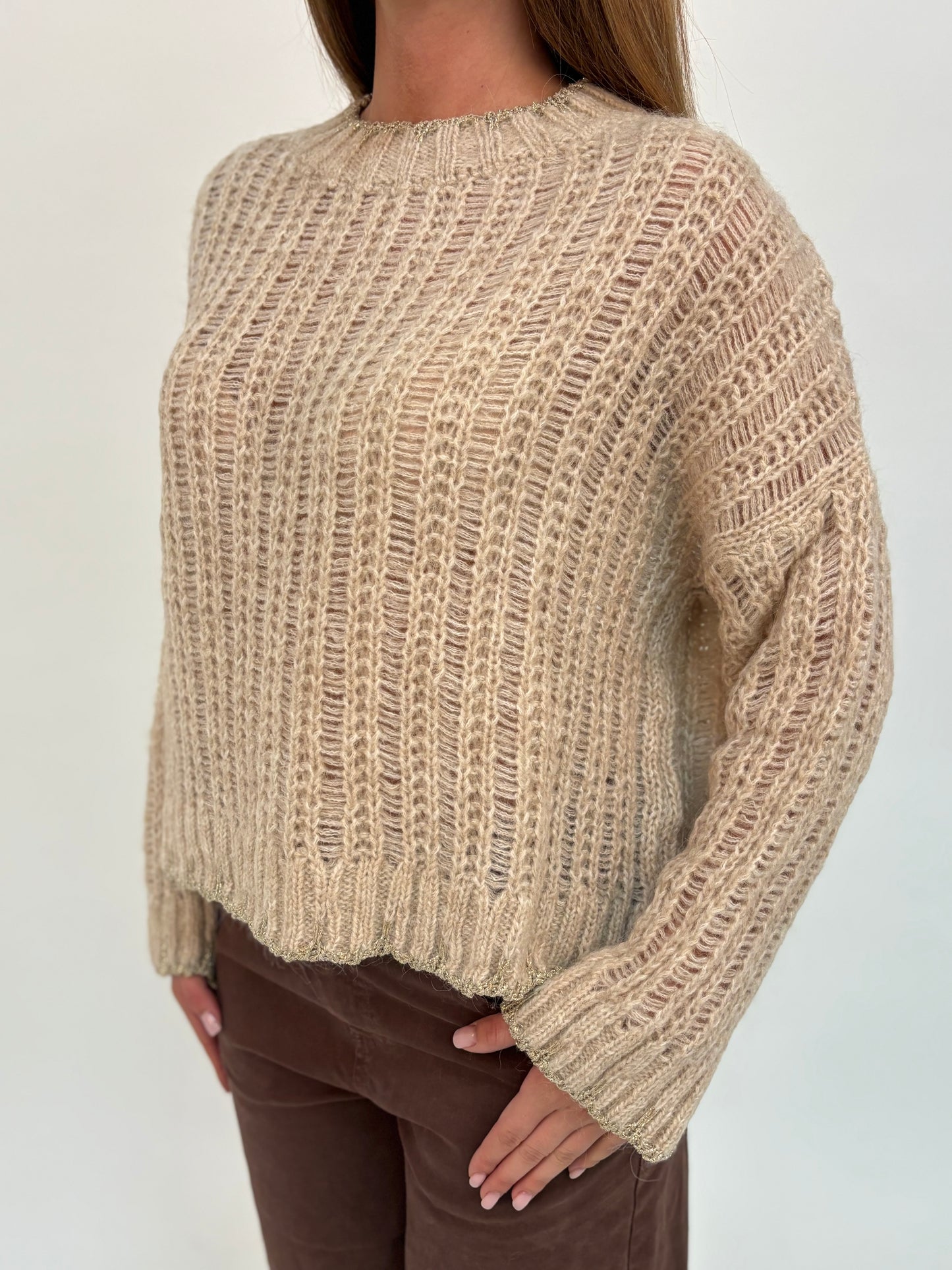 Kocca Maglia m/l over BEIGE