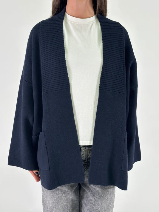 Myastreet Cardigan cropped BLU