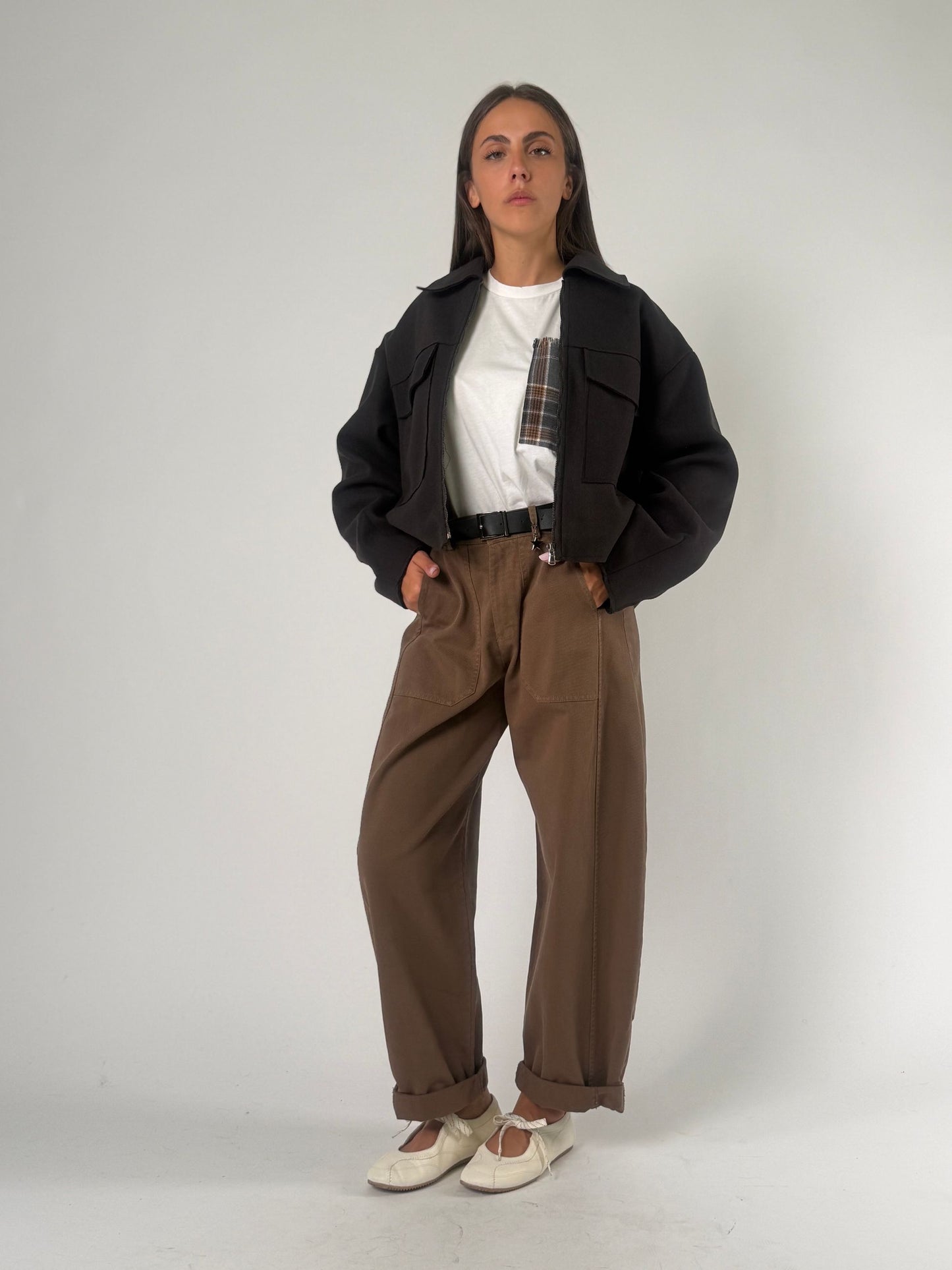 Pantalone ovetto in cotone