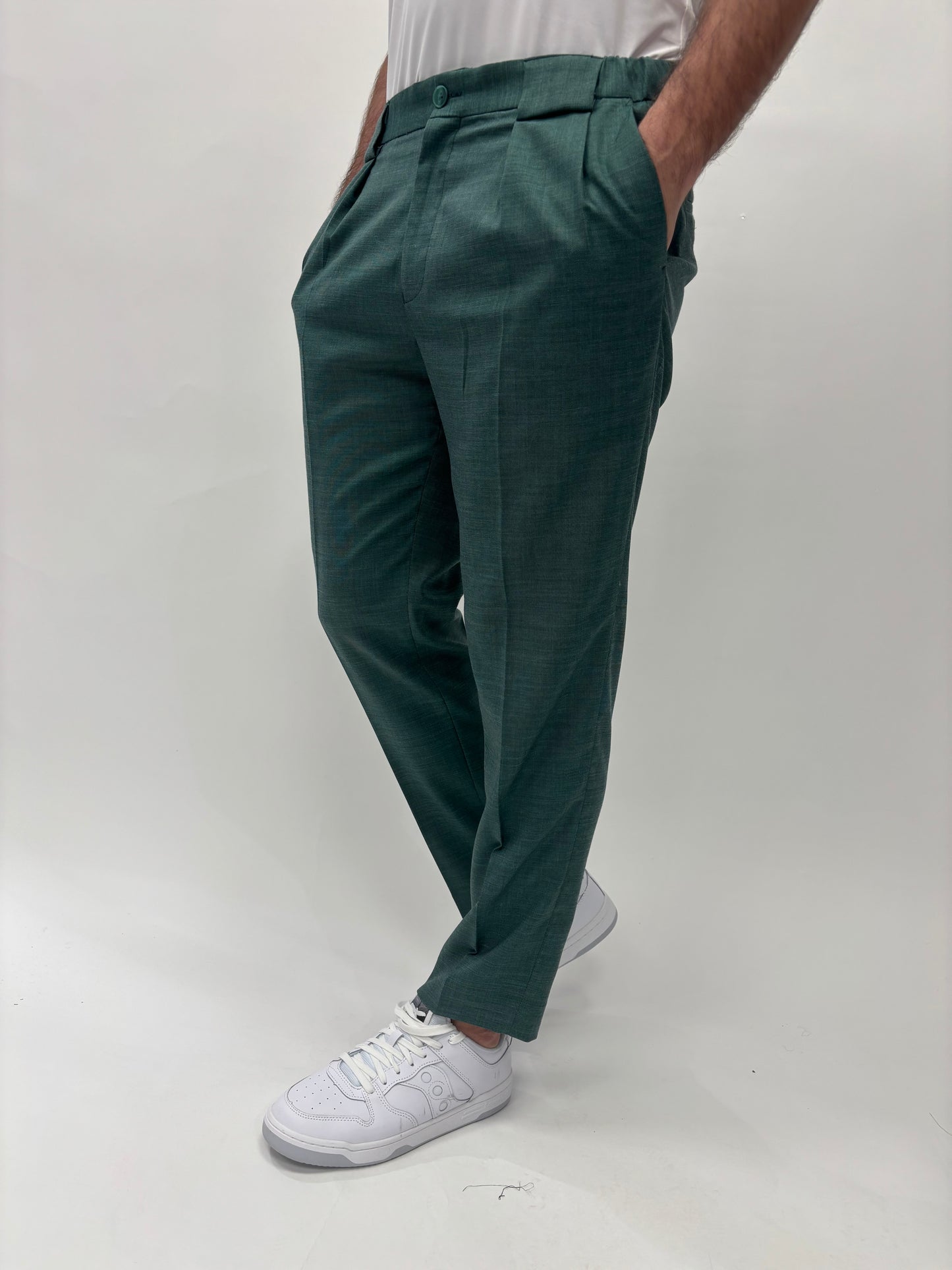 Seinse Pantalone con pences VERDE