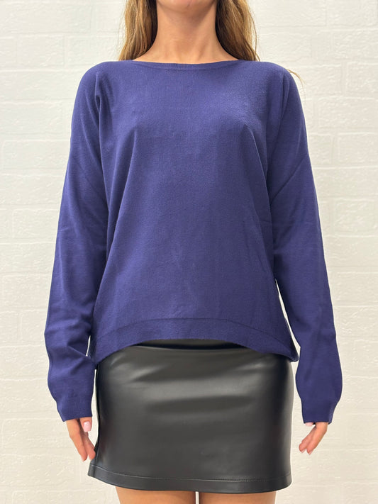 Griffai Maglia ml più corta davanti BLU