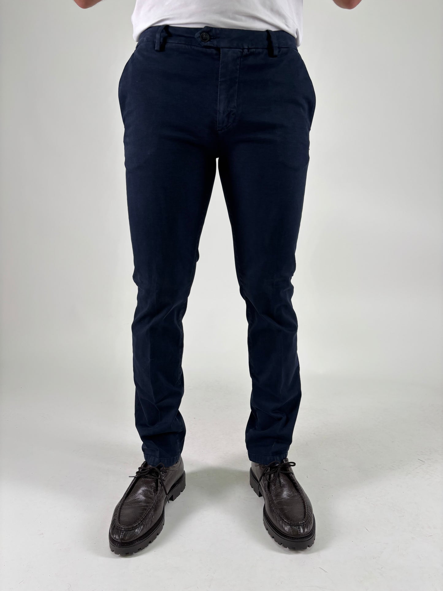 Teleria Zed Pantalone slim BLU