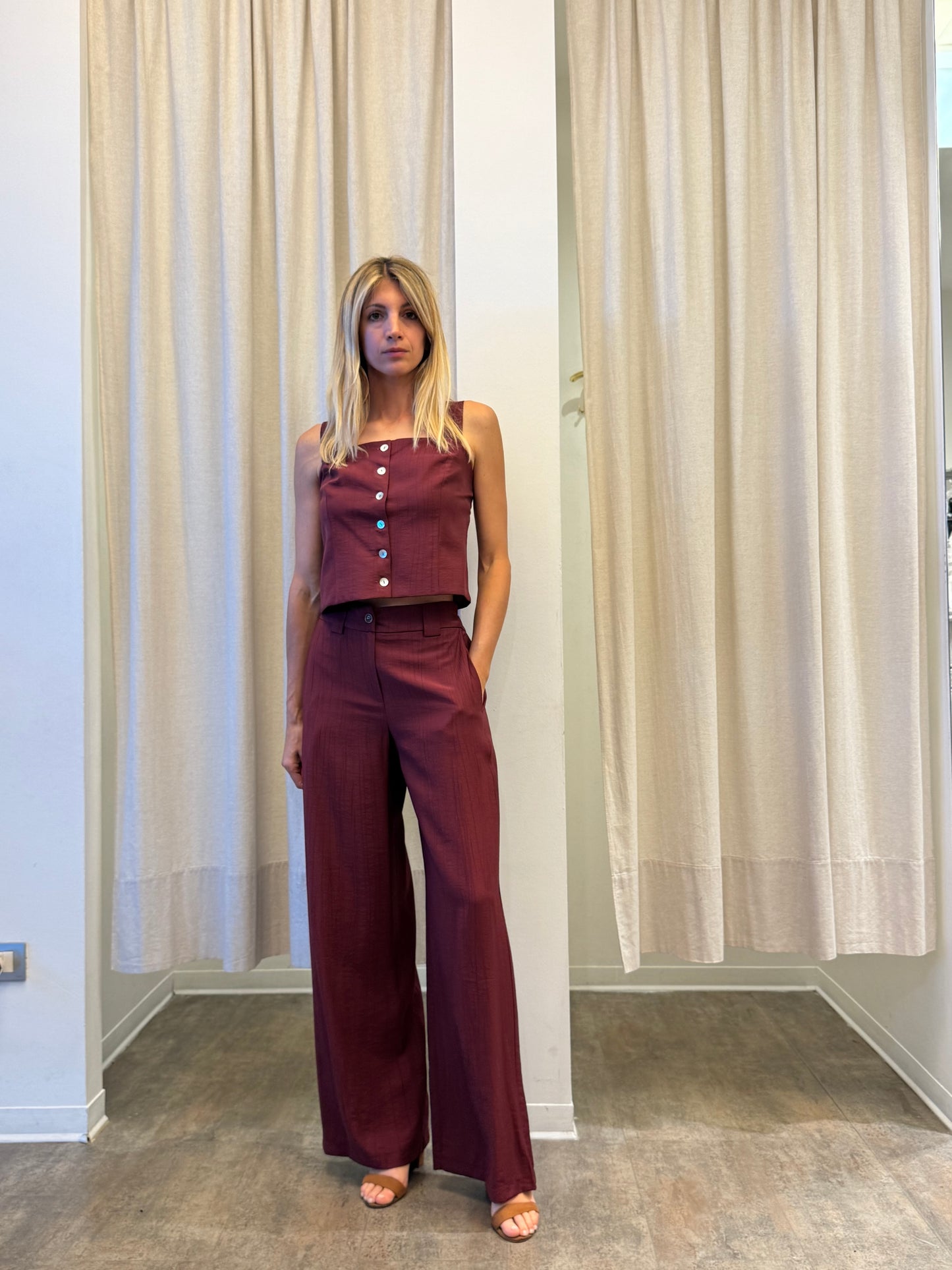 Tensione completo con pantalone BORDEAUX