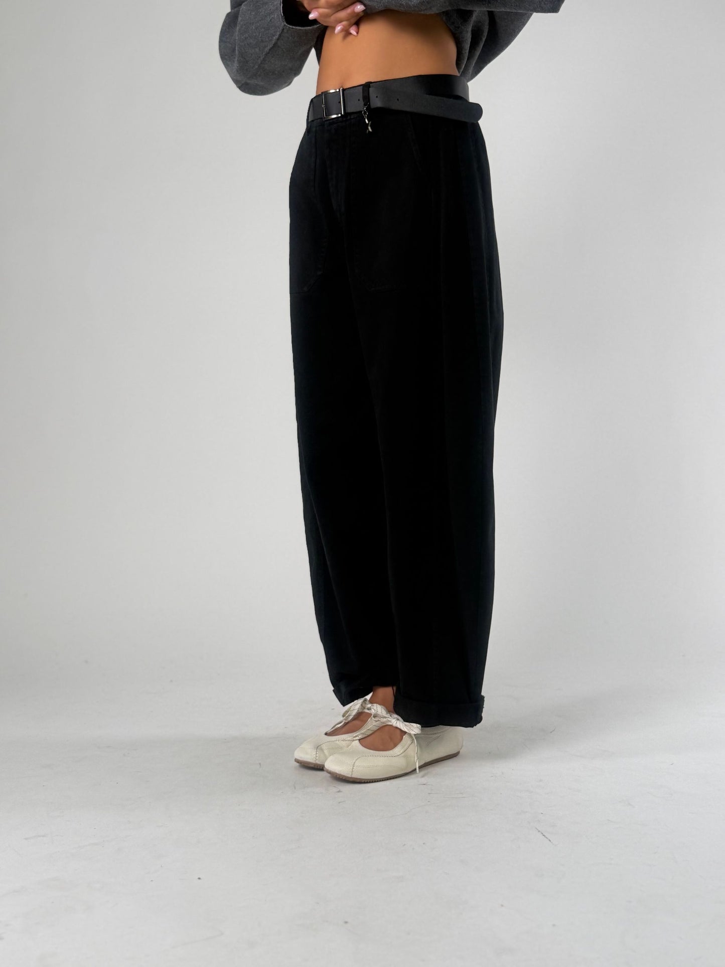 Pantalone ovetto in cotone