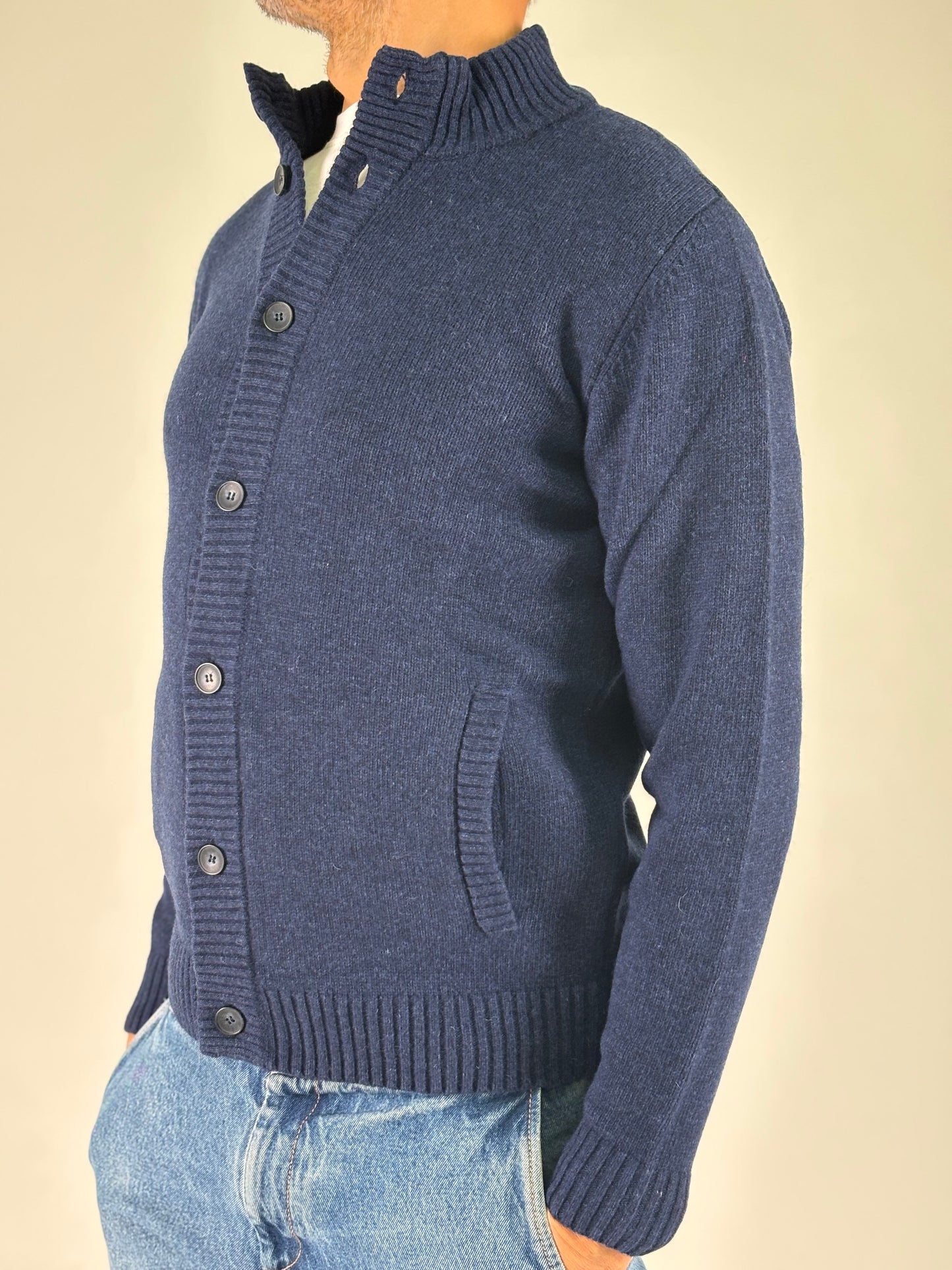 Sporting Mare Cardigan con tasche BLU