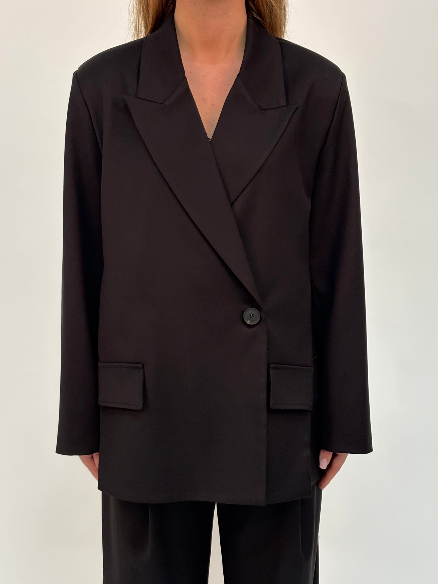 Dixie Giacca con spacchi laterali NERO