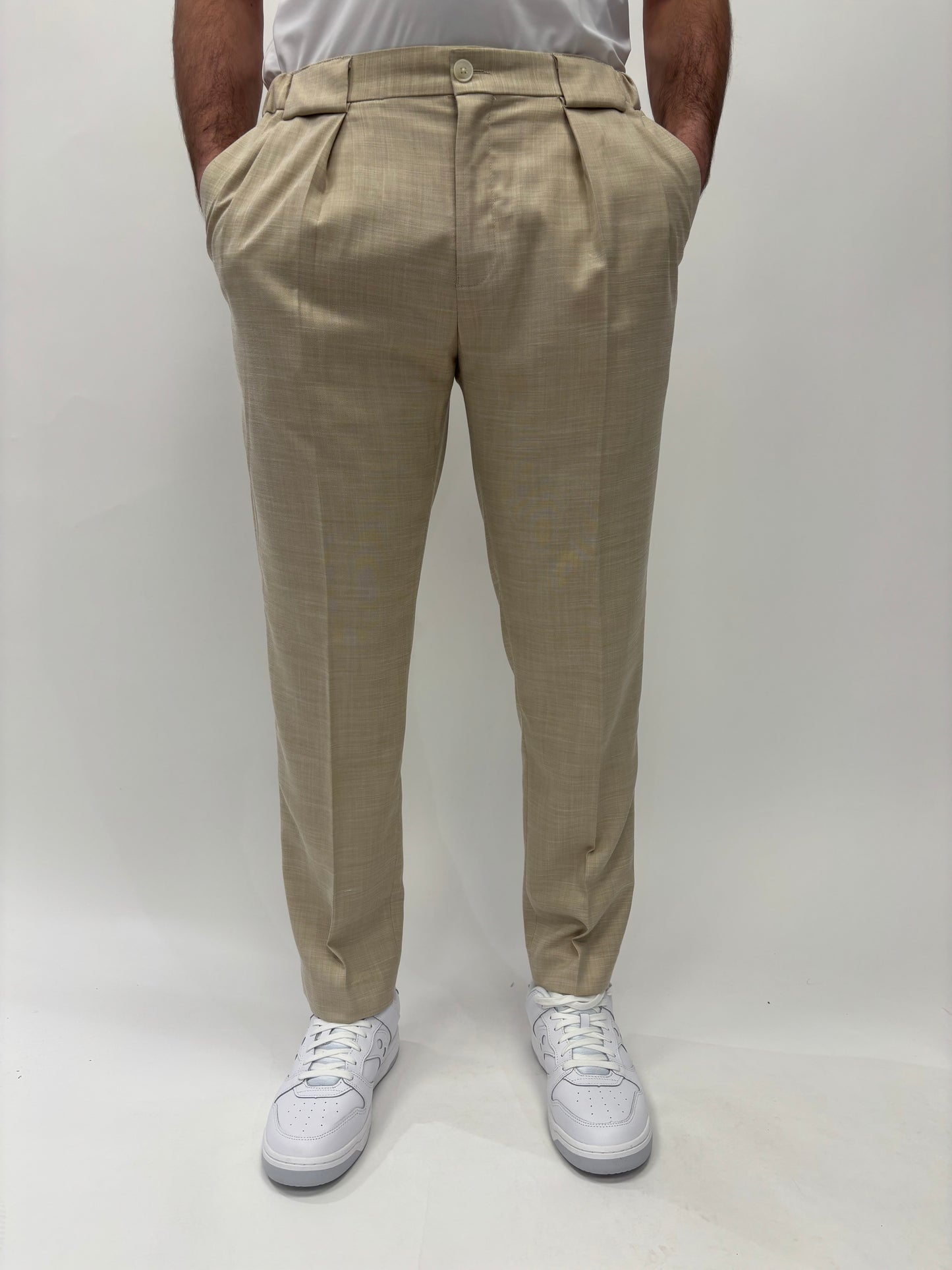 Seinse Pantalone con pences BEIGE