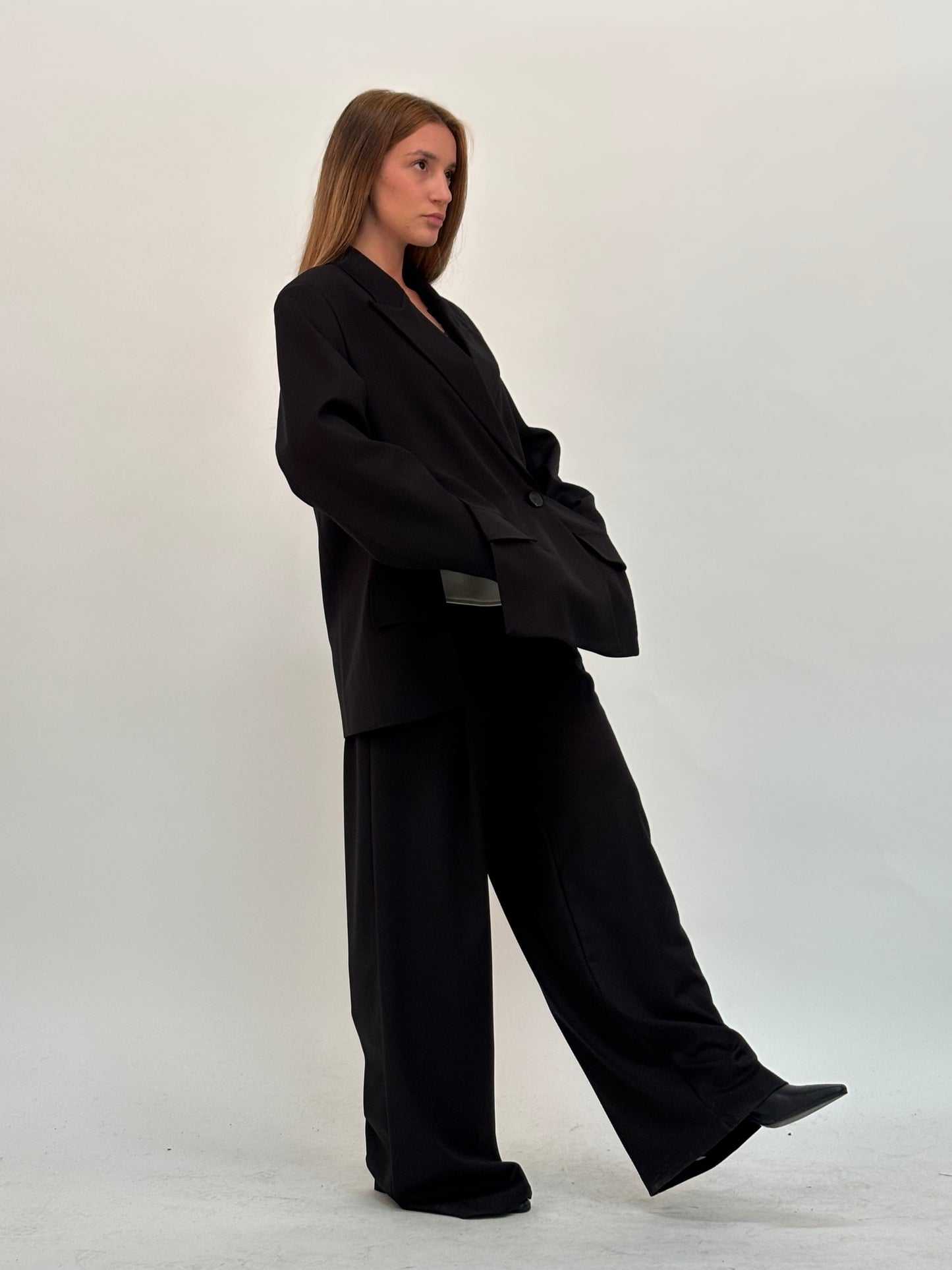 Dixie Giacca con spacchi laterali NERO