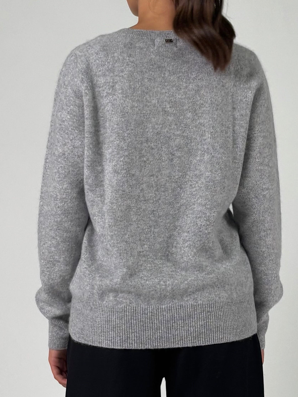 Maglia girocollo in lana