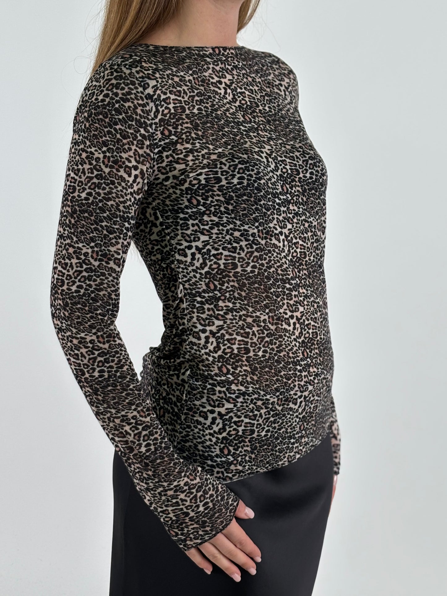 Susy Mix Maglia ml misto cashmere MACULATO