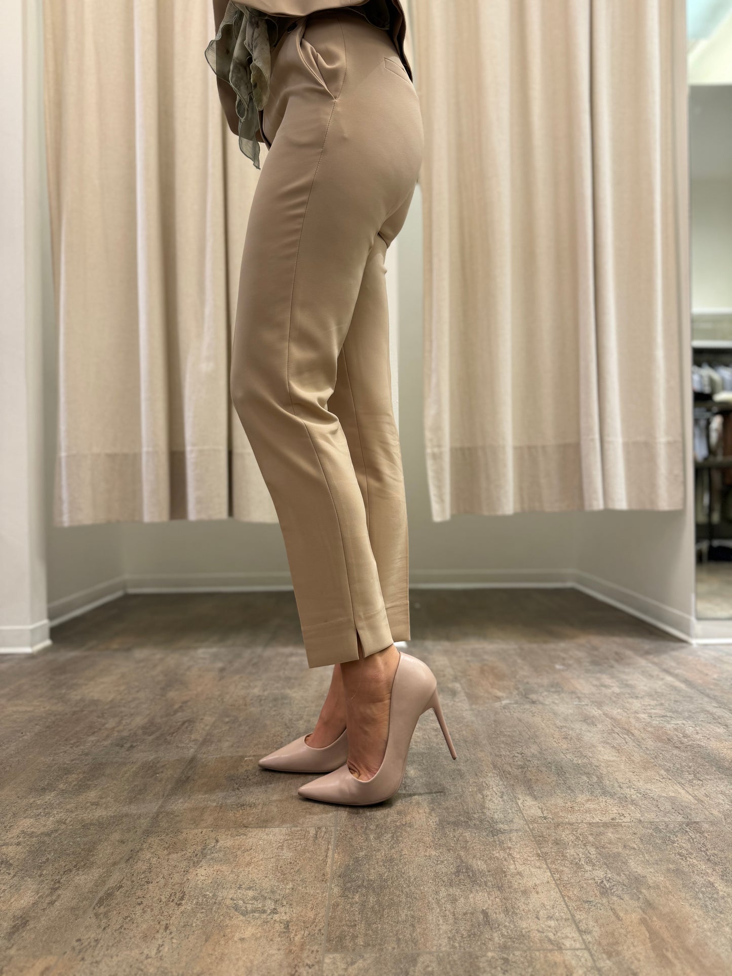 Eco Pantalone a sigaretta BEIGE