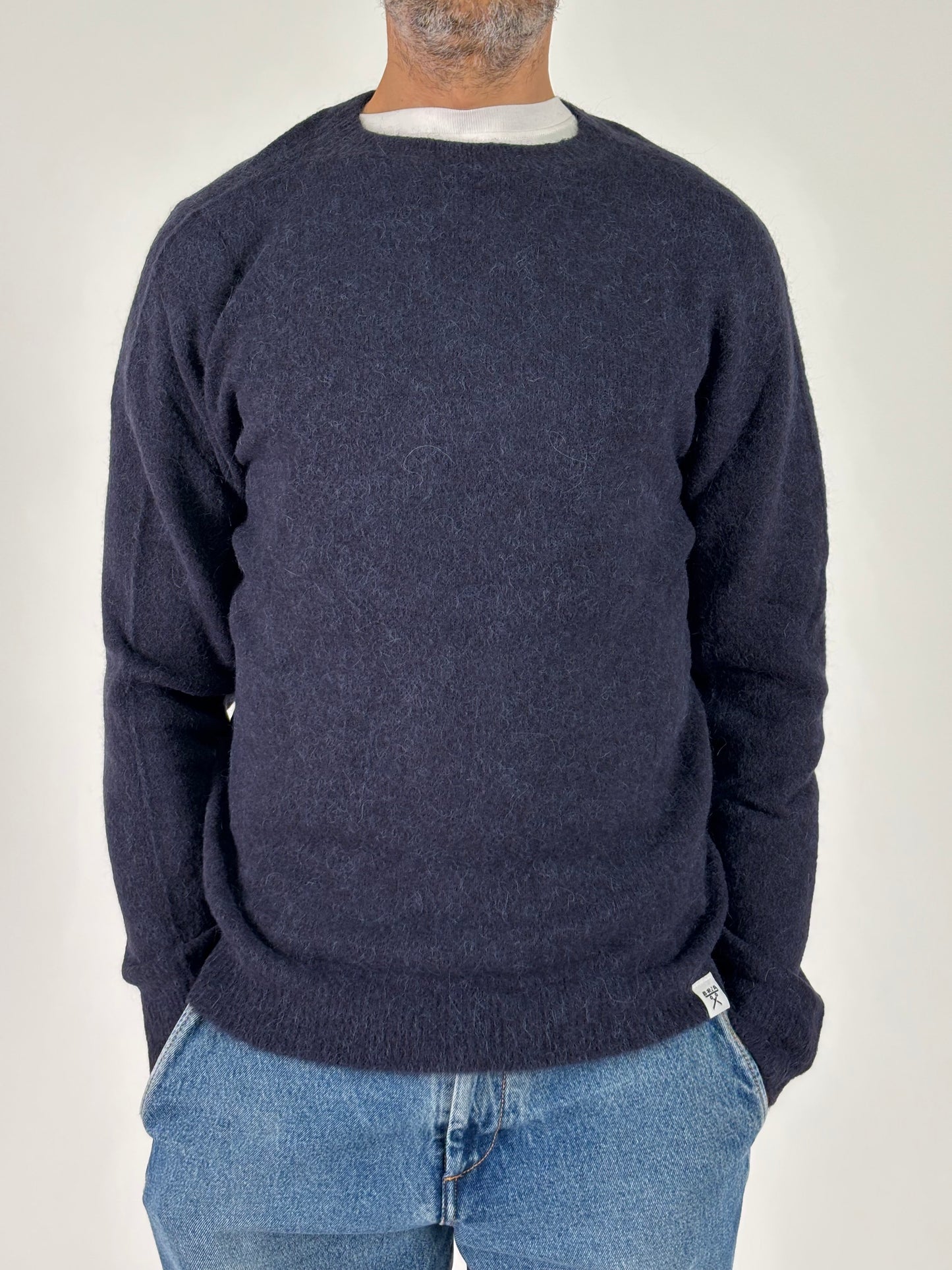 Berna Maglia girocollo BLU