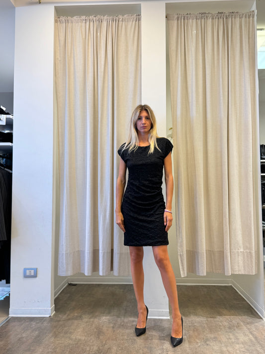 Susy Mix Abito corto in pizzo NERO