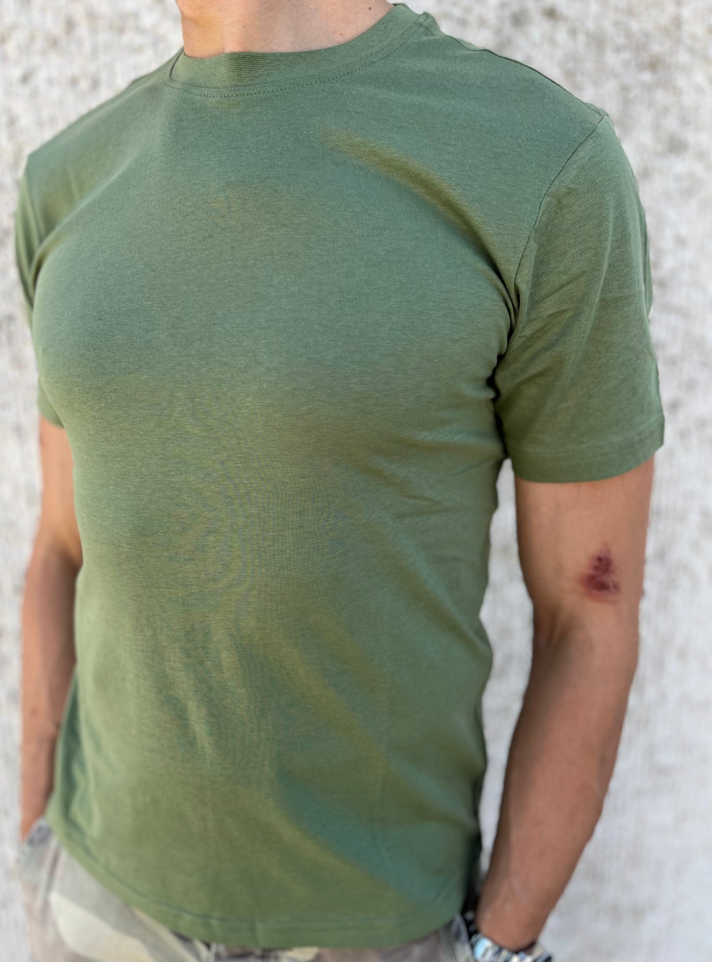 loft88 maglia manica corta cotone VERDE