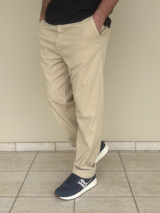 BL11 Pantalone palazzo BEIGE