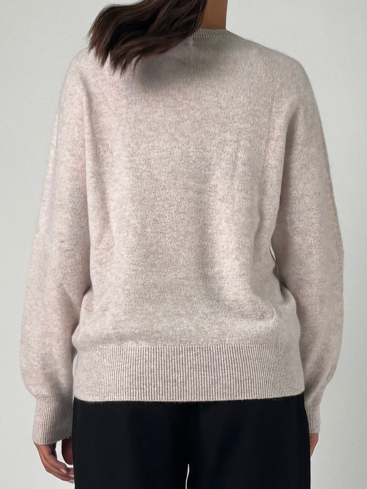 Maglia girocollo in lana