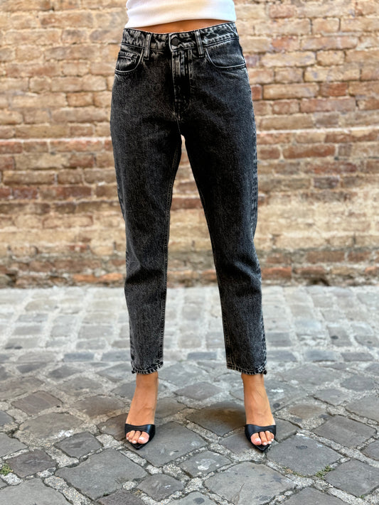 Cycle Jeans stone wash NERO