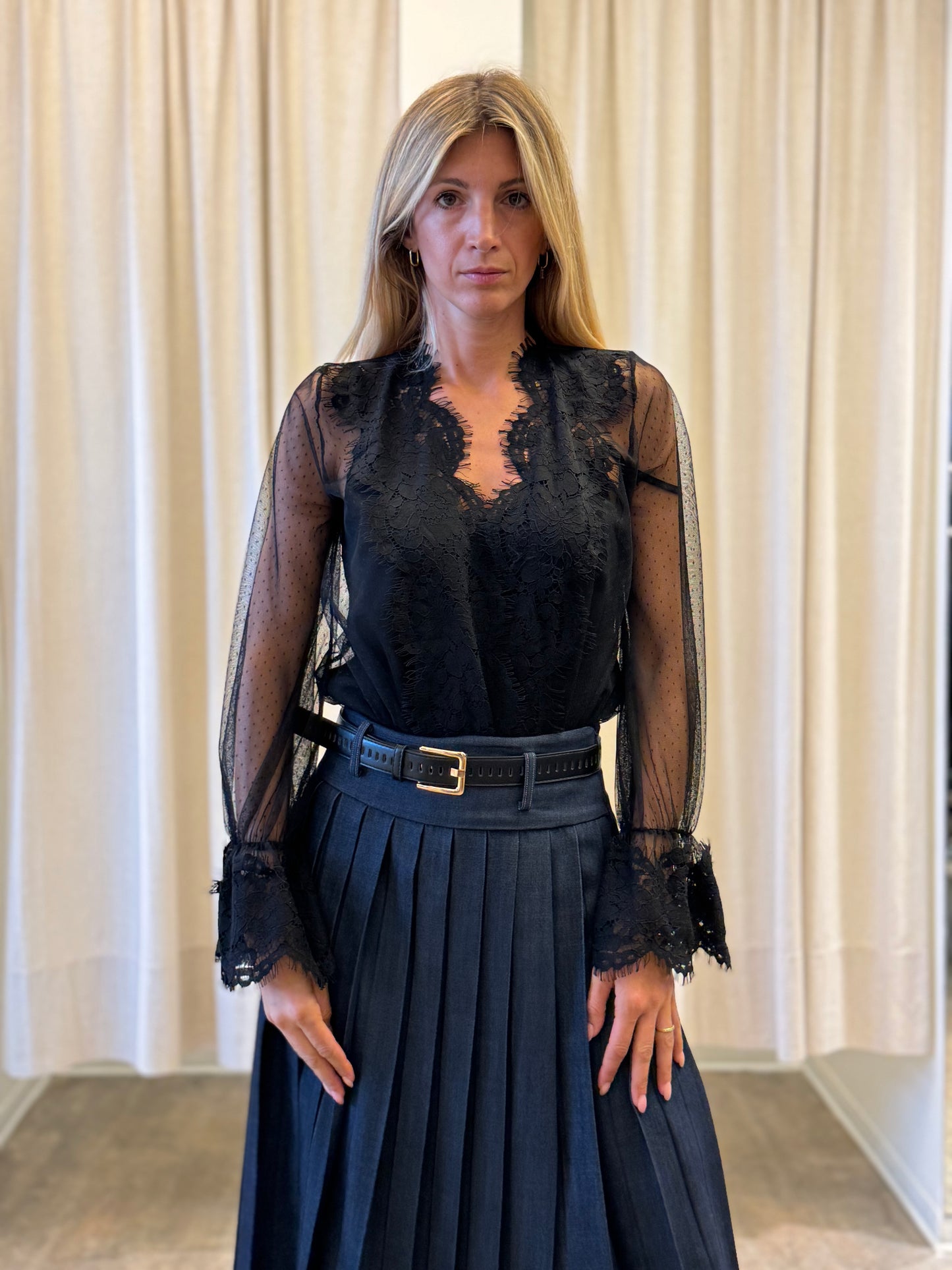 Philia Loft Body ml in pizzo NERO