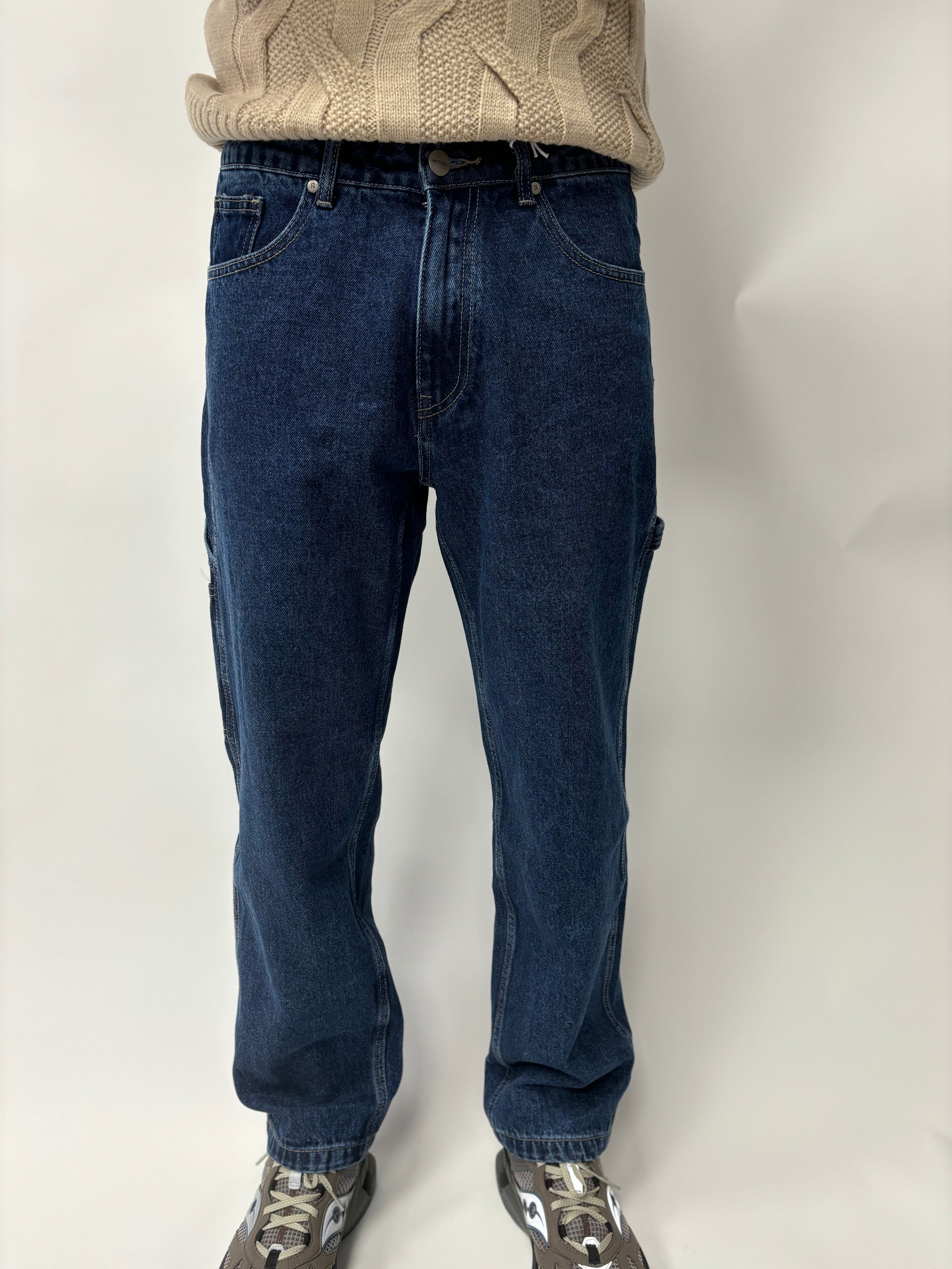 Rytual Jeans dritto medio scuro work 44