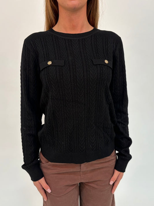 Kocca Maglia m/l girocollo NERO