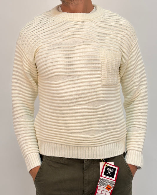 Berna Maglia girocollo PANNA