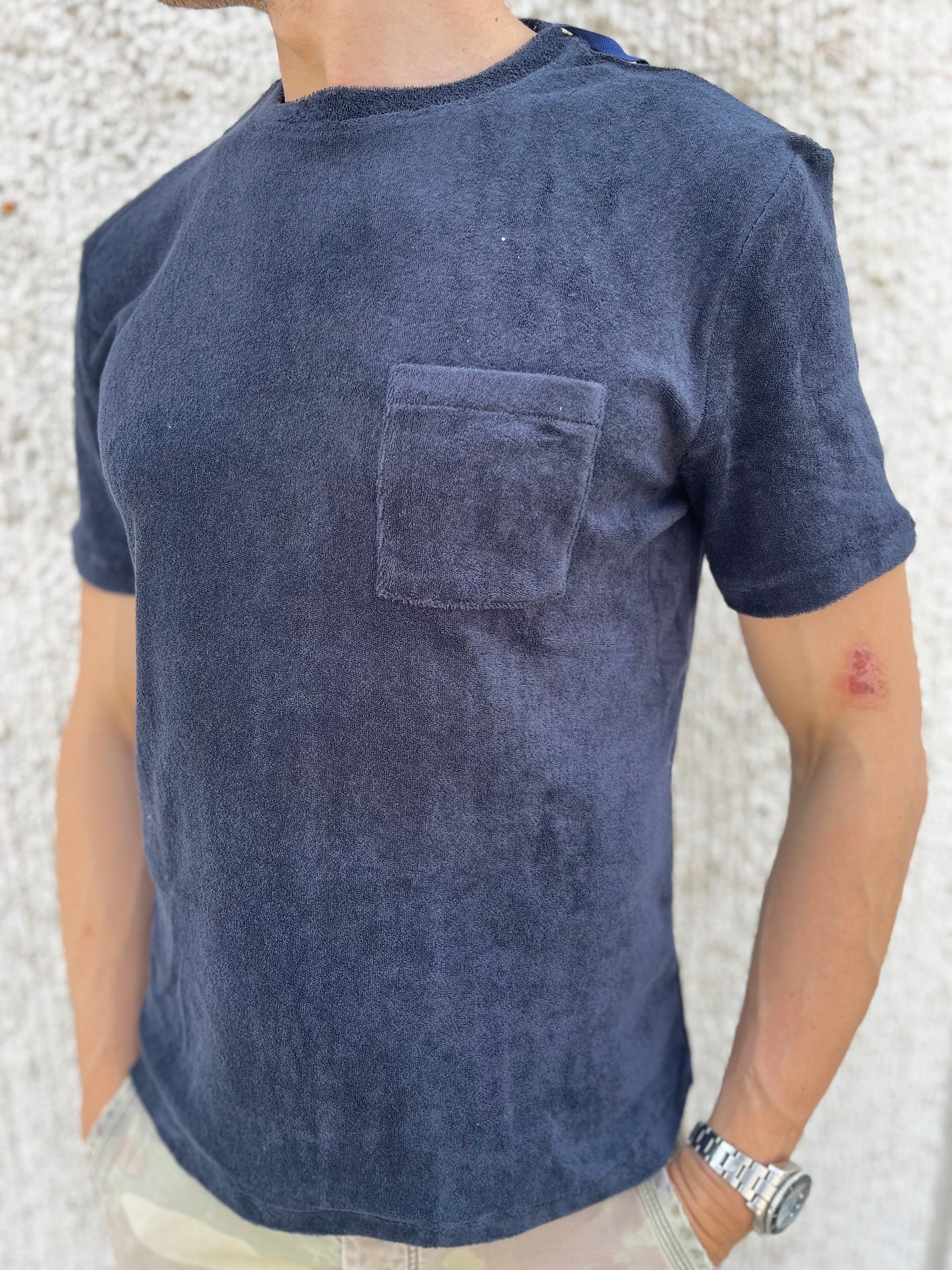 Philotinto t-shirt mm spugna BLU