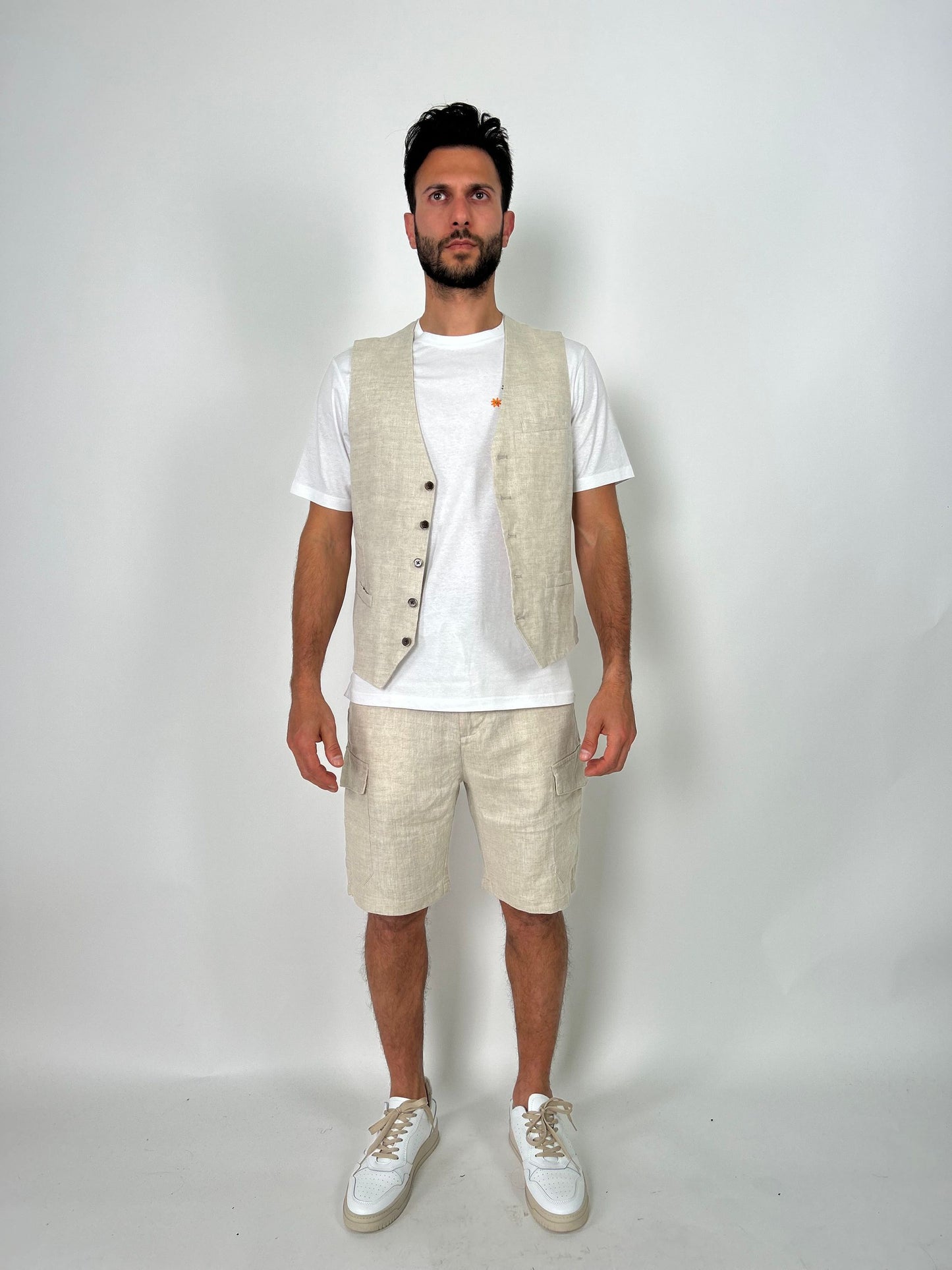 Gilet in lino