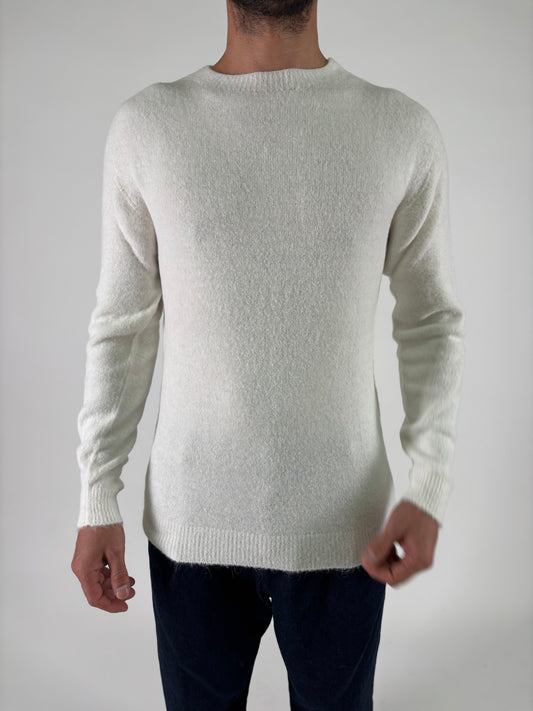 Berna Maglia girocollo PANNA