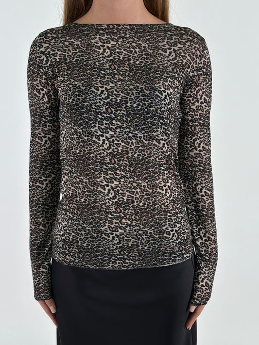 Susy Mix Maglia ml misto cashmere MACULATO