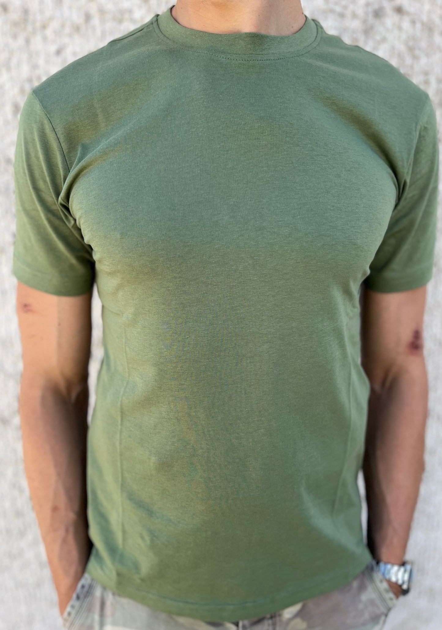 loft88 maglia manica corta cotone VERDE
