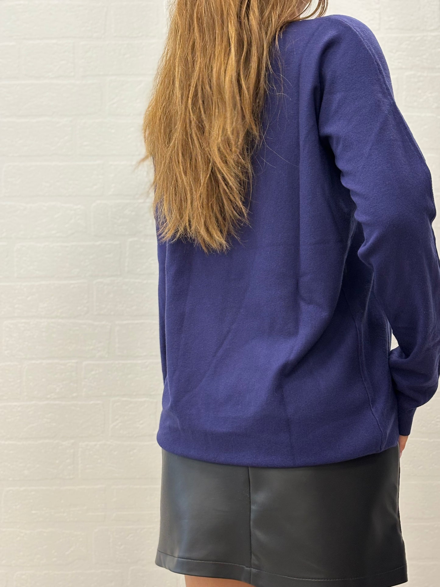 Griffai Maglia ml più corta davanti BLU