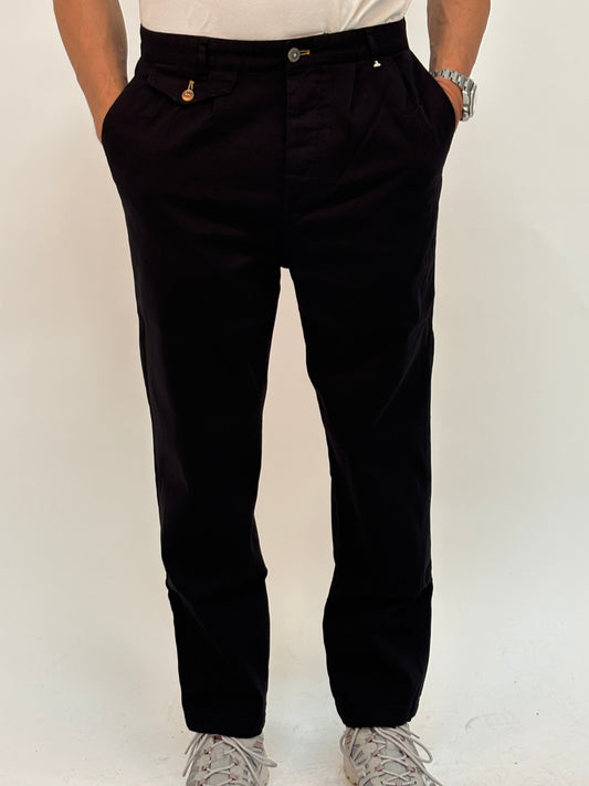 Berna Pantalone con pence NERO