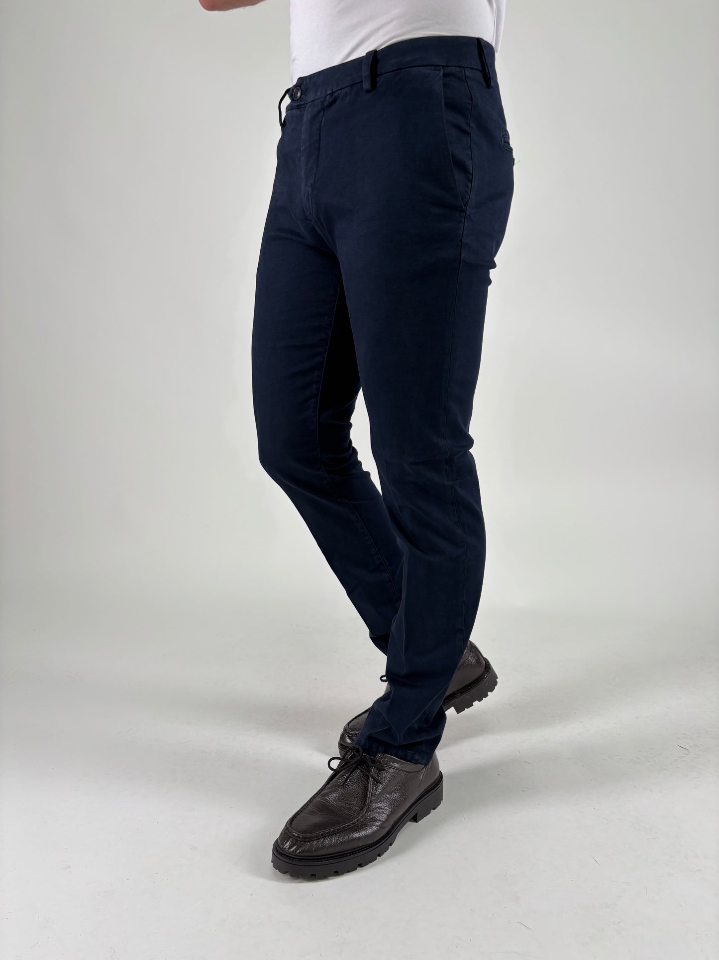 Teleria Zed Pantalone slim BLU