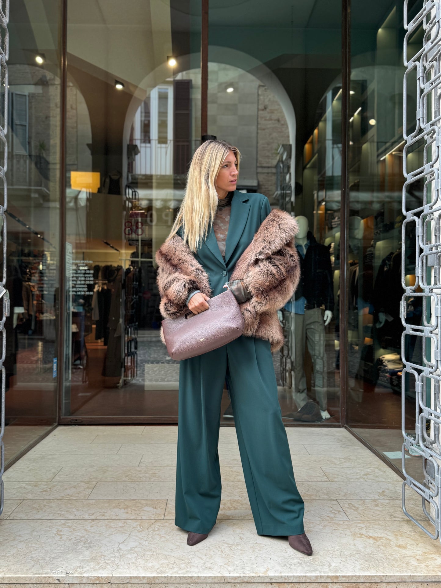 Mercì Maglia ml in tulle VERDE