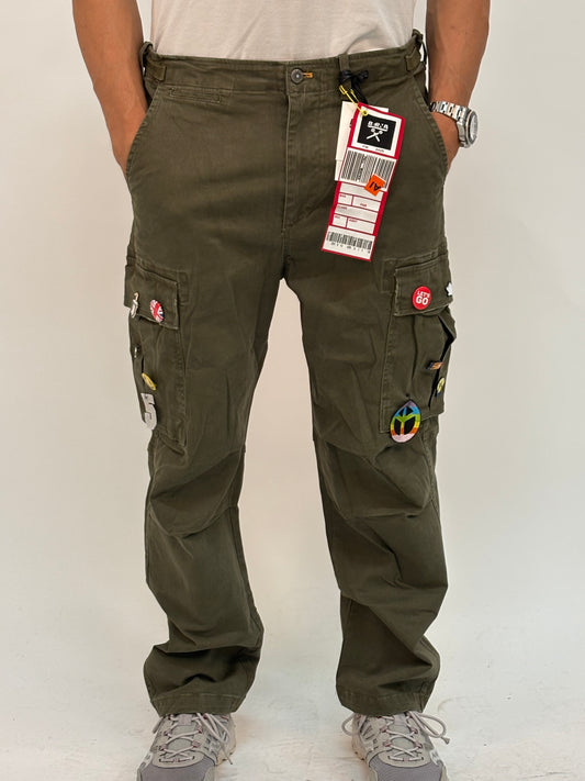 Berna Pantalone cargo  MILITARE