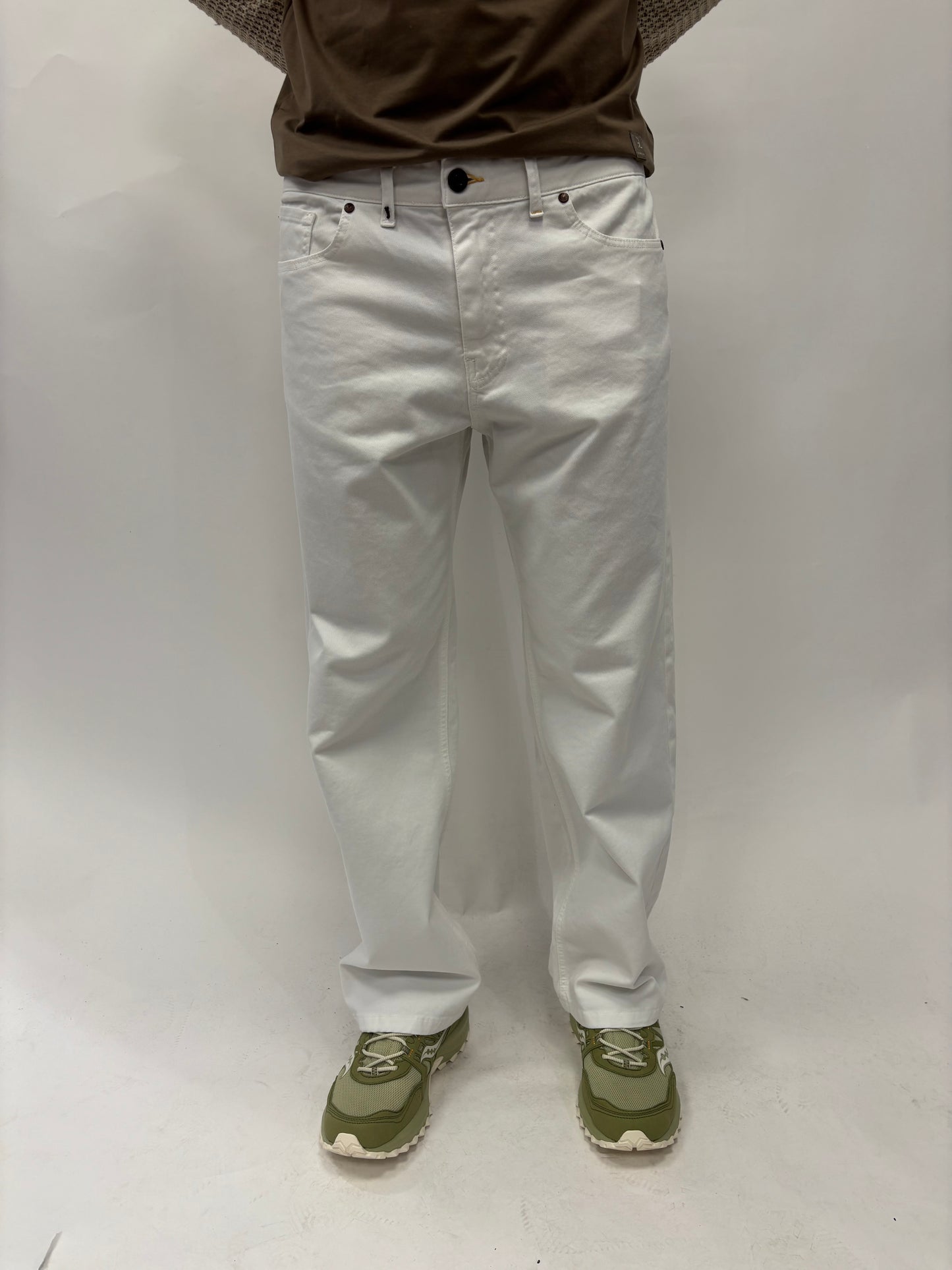 Displaj Jeans bull denim regular fit BIANCO