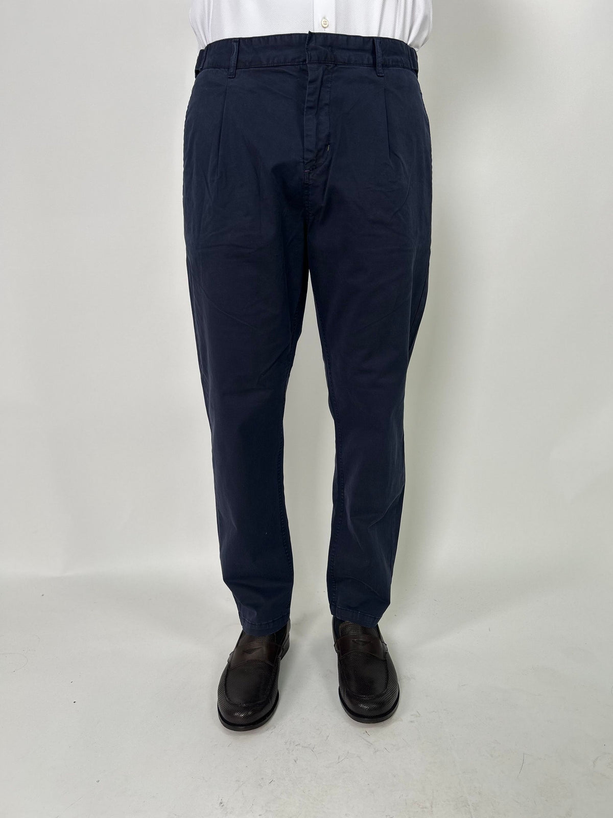 Pantalone cropped gabardina