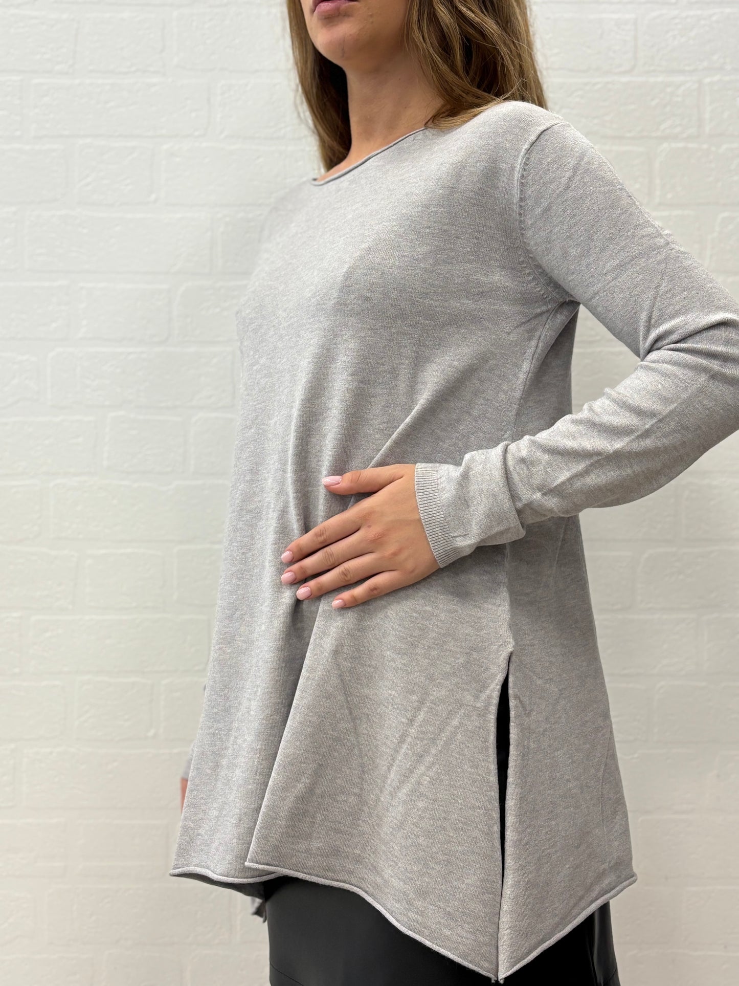Griffai Maglia ml con punte più lunghe PERLA