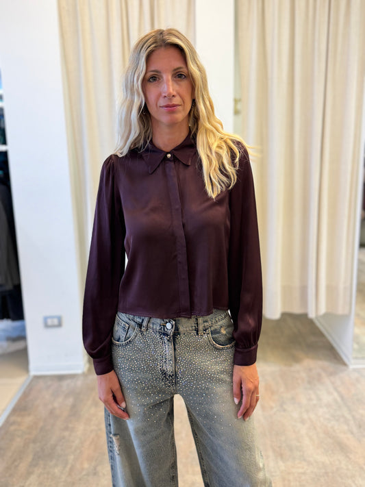 Eco Camicia m/l Viscosa BORDEAUX